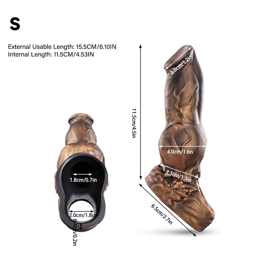Nothosaur GOCAPA - Lycan Cock Sleeve - Cock Extender