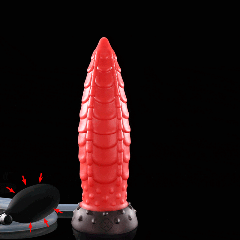 xomiy-spiredrake-inflatable-anal-plug-silicone-huge-butt-plug