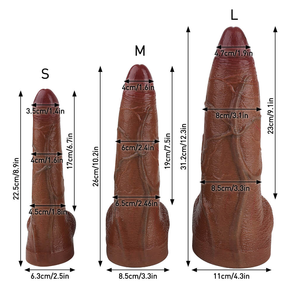 yiren-realistic-brown-dildo