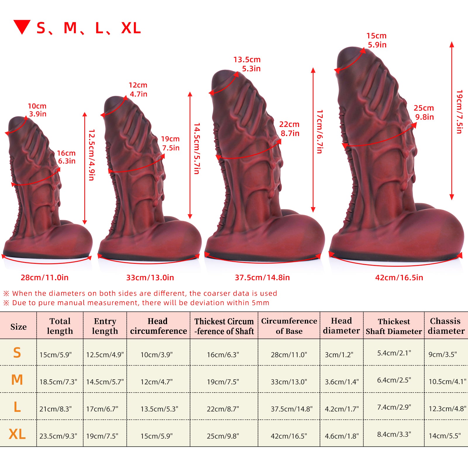 SWISOK Morgon - Fantasy Dildo - Thick Monster Dildo